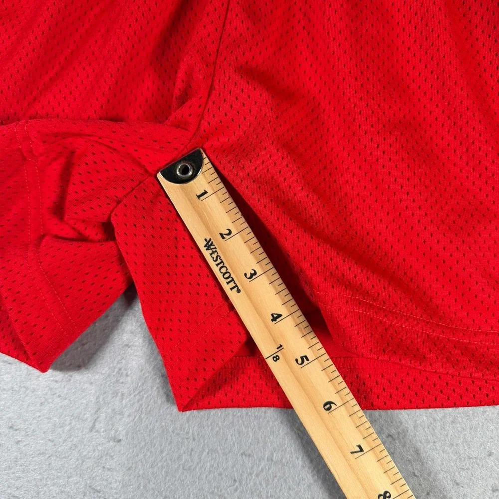 Ethika Boys XL Red Mesh Athletic Basketball Shorts‎ BABS1072-RED-XL NWT